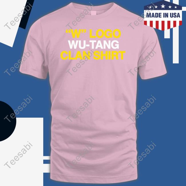 "W" Logo Wu Tang Clan Shirt Sweatshirt Thegoodshirts